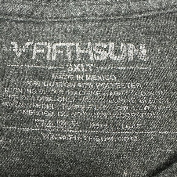 NASA Logo T-Shirt By Fifth Sun - Cotton & Polyester Blend - Unisex Adult Size La - Picture 4 of 4